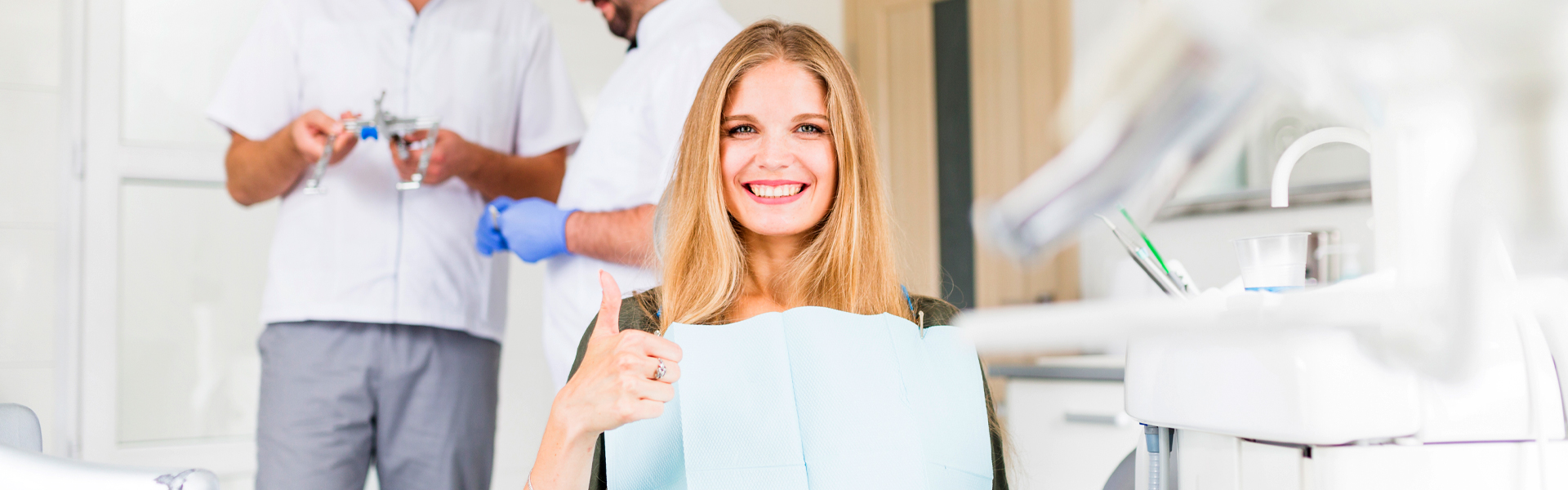 smilling girl after getting dental crowns in Cambridge, Ontario
